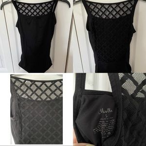 Mirella Black Leotard